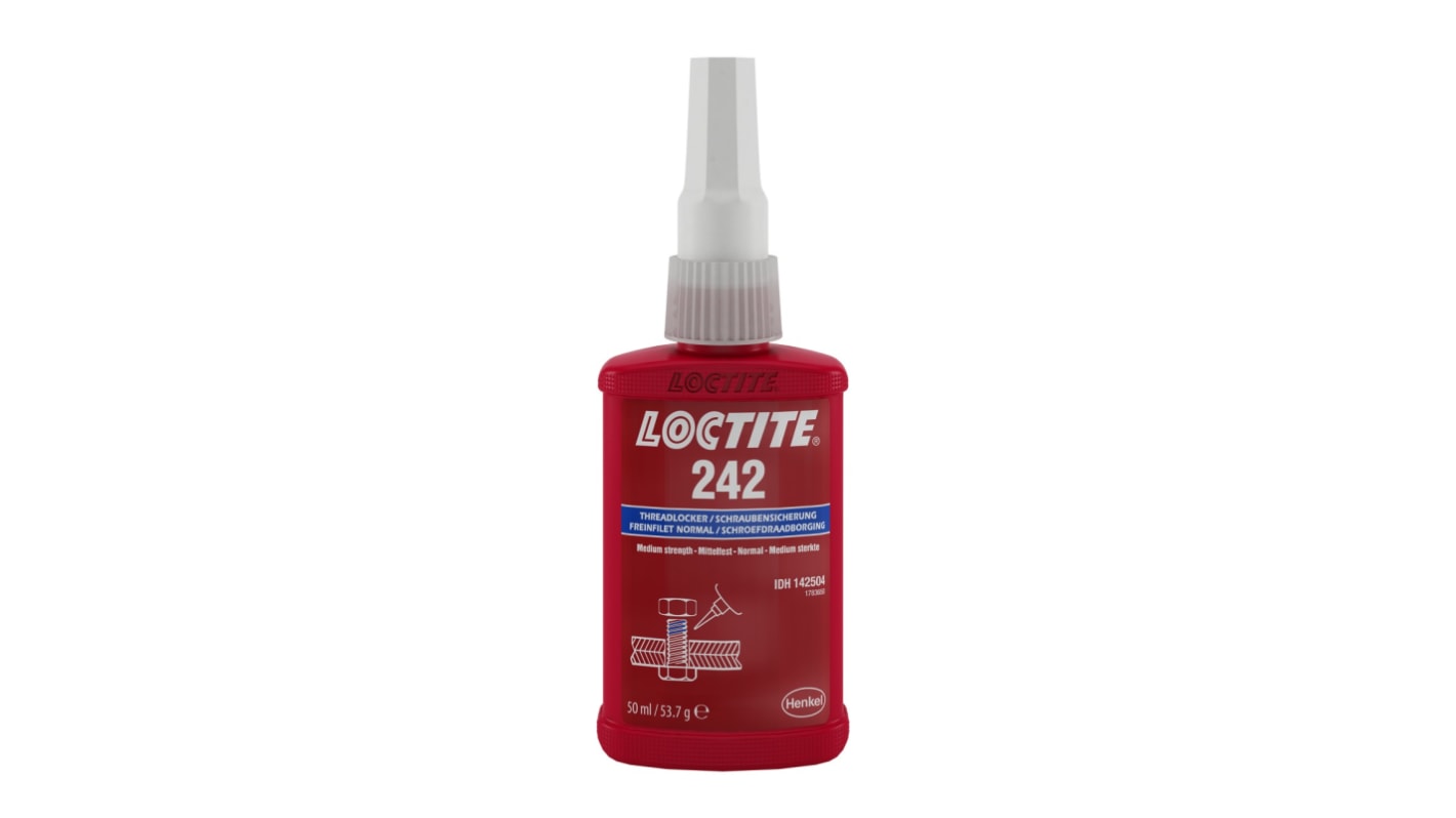 Loctite Loctite 242 Blue Threadlocking Adhesive, 50 ml