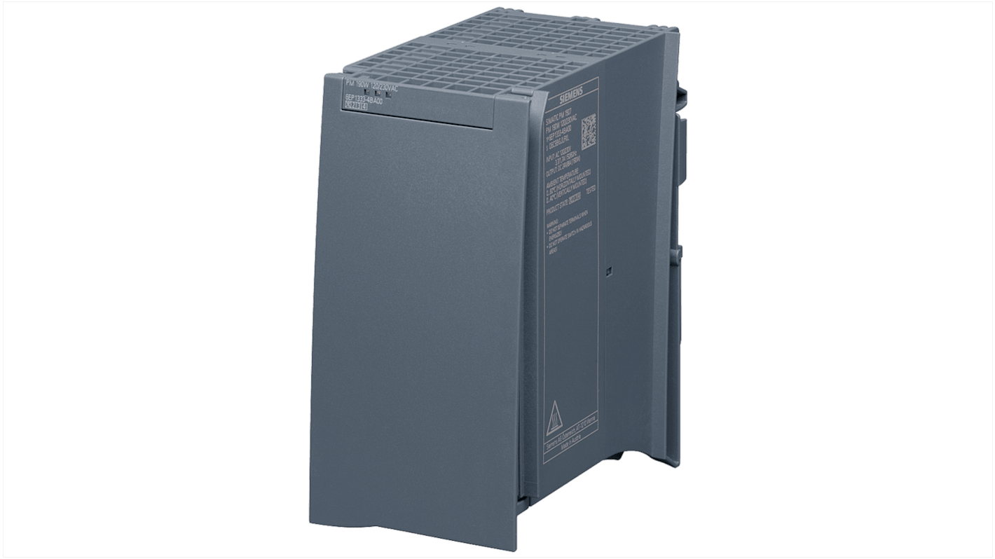 Siemens 6AG1333 Series PLC Power Supply for Use with SIMATIC S7- 1500