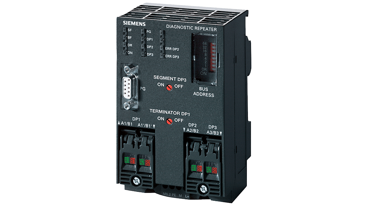 Siemens 6AG1972 Series Repeater for Use with S7-1500, Modbus