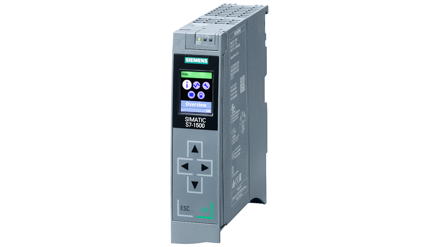 Rs-Online CPU PLC Siemens SIMATIC S7-1500T ingressi: 20 uscite: 20 24 V c.c