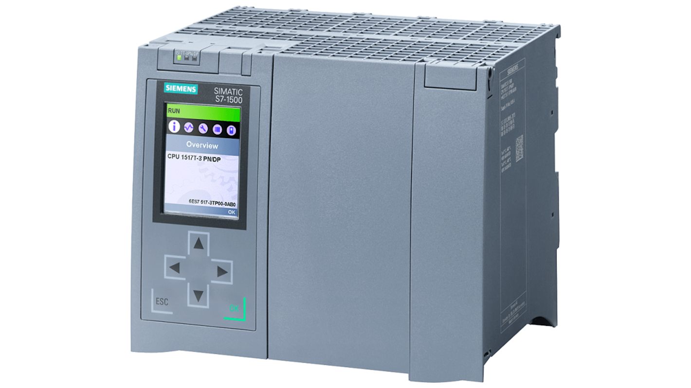 Siemens SIMATIC S7-1500T Series PLC CPU for Use with SIMATIC S7-1500 Series, CPU Output, 20-Input