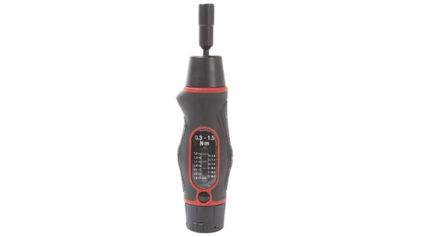 13850 Norbar Torque Tools Adjustable Hex Torque Screwdriver 0.3 1.5Nm 1 4 in Drive With RS Calibration RS