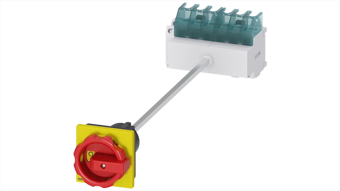 Siemens 3LD Trennschalter 6-polig, 25A, 25A, 1 Öffner / 1 Schließer, SENTRON Geschlossen, RK5 Sicherungsgröße