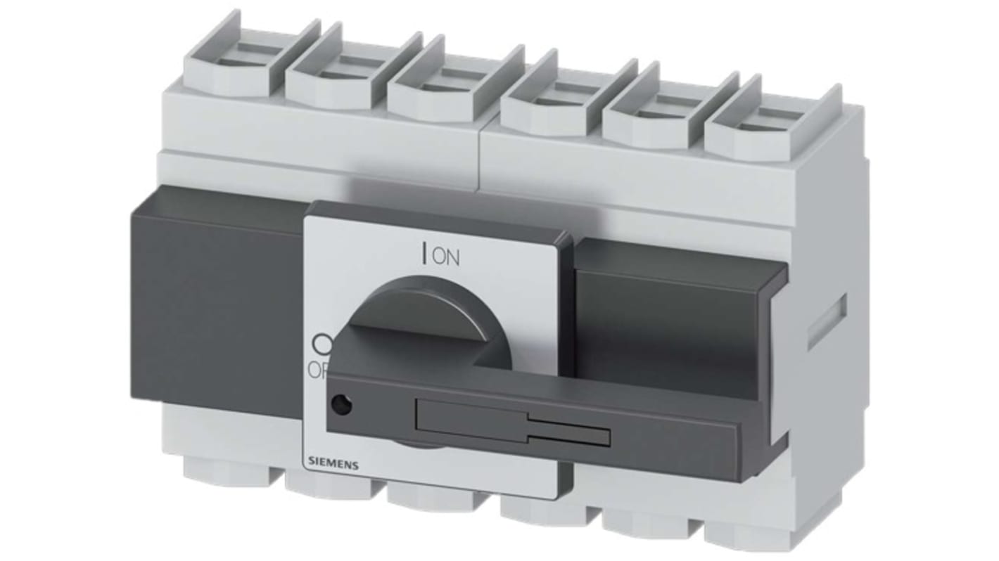Siemens Switch Disconnector, 6 Pole, 160A Max Current, 160A Fuse Current