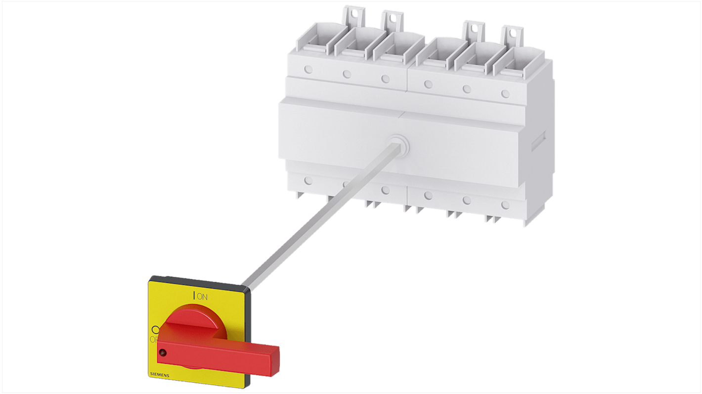 Siemens 3LD Trennschalter 4-polig, 160A, 160A, SENTRON Geschlossen, RK5 Sicherungsgröße