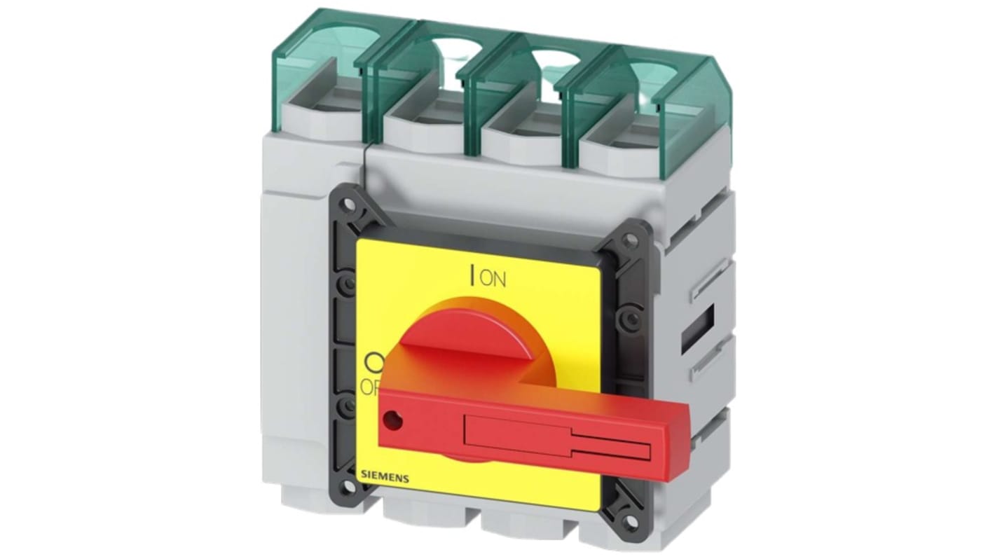 Siemens Switch Disconnector, 4 Pole, 250A Max Current, 250A Fuse Current