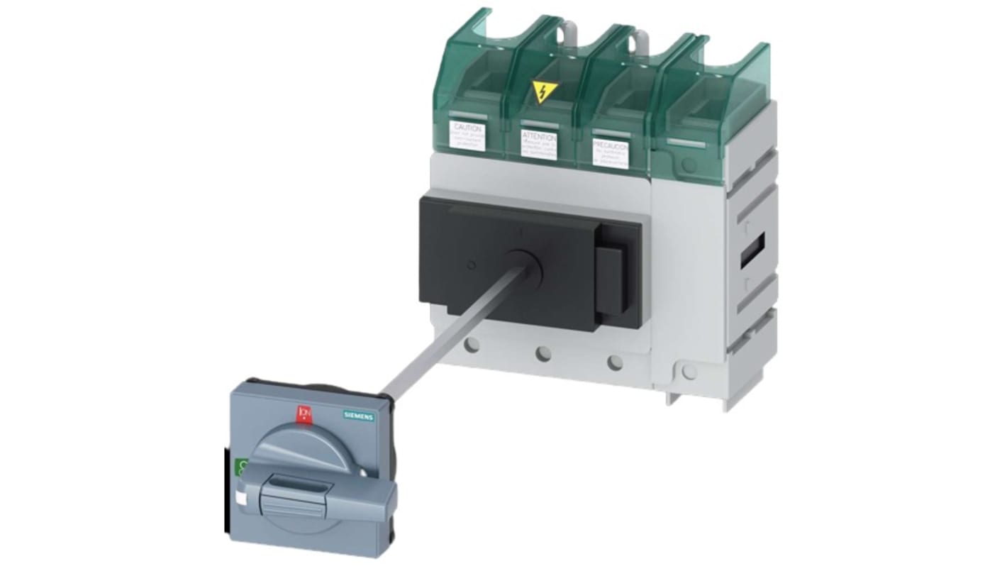 Siemens Switch Disconnector, 4 Pole, 100A Max Current, 100A Fuse Current