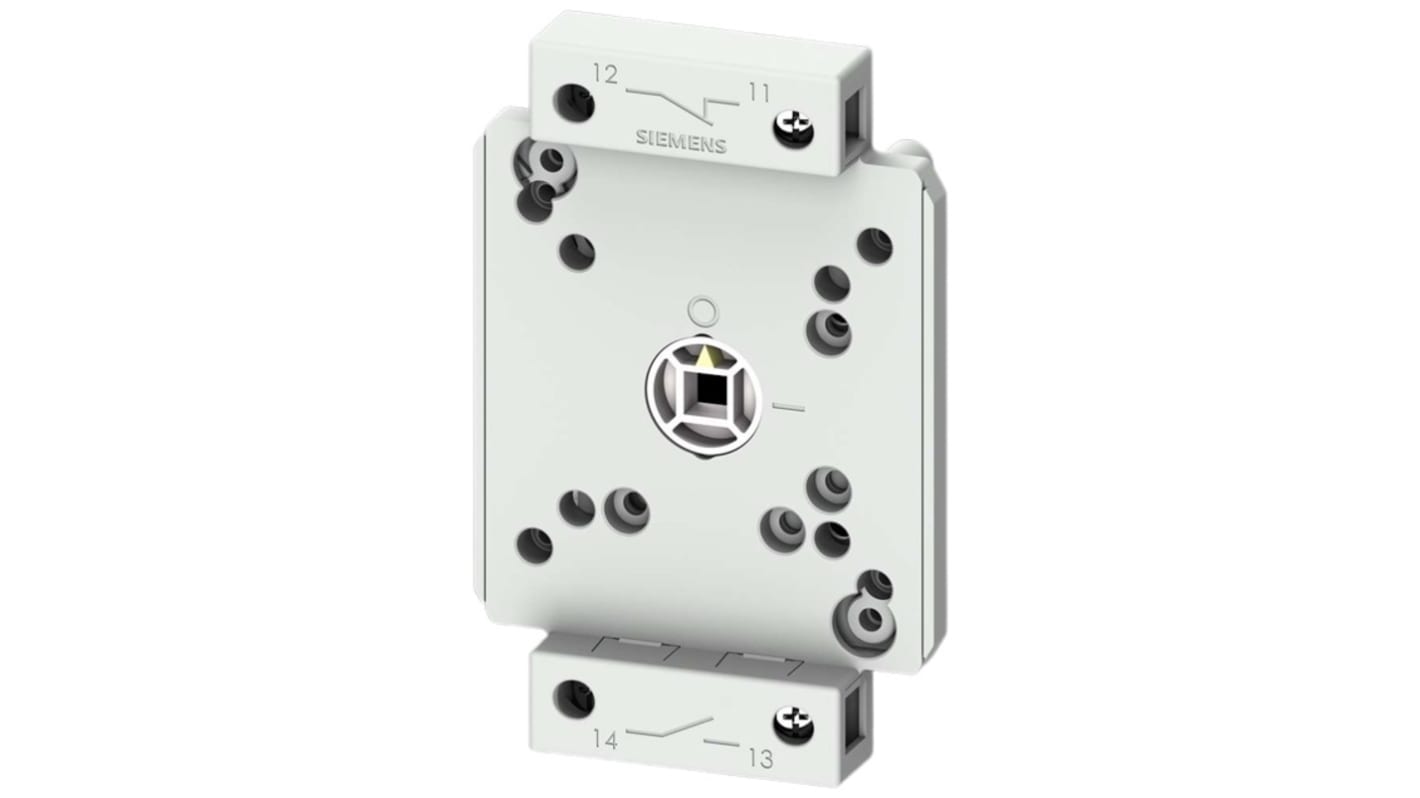 Interruptor auxiliar Siemens, para Para interruptor principal y de parada de emergencia 3LD2 32mm SENTRON 3LD