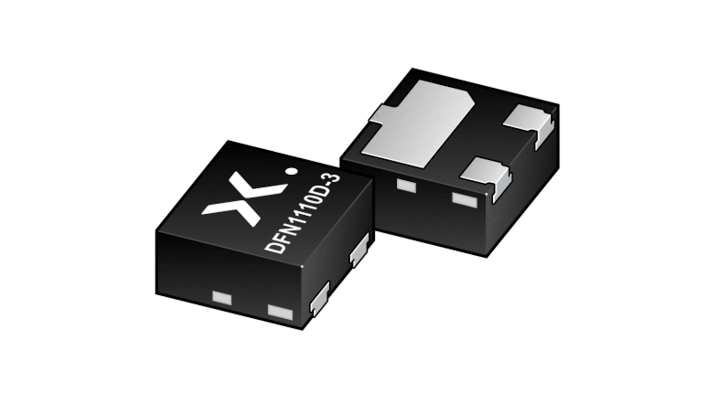 Nexperia NPN 抵抗内蔵トランジスタ, 100 mA, DFN1110D-3, 表面実装