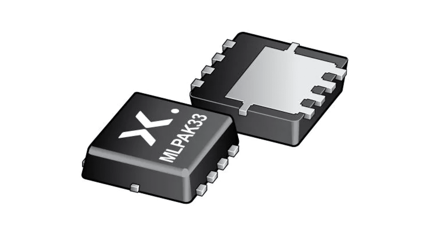 Nexperia P-Channel MOSFET, 14.7 A, 30 V, 8-Pin MLPAK33 PXP013-30QLJ