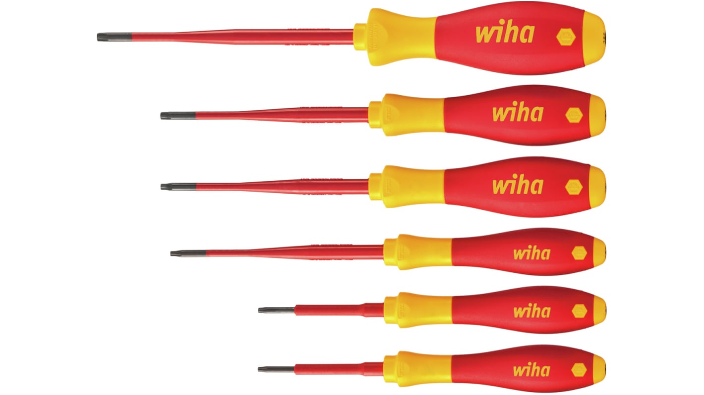 Wiha Torx Insulated Screwdriver Set, 6-Piece