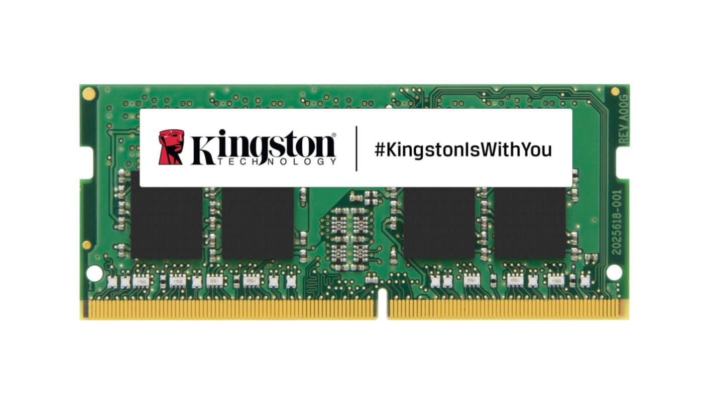 Kingston 8 GB DDR4 Laptop RAM, 3200MHz, SODIMM