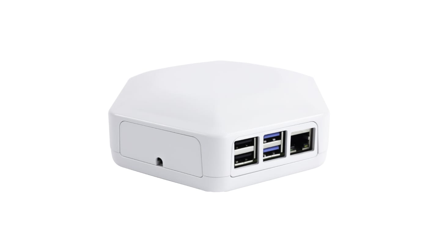 Pouzdro Raspberry Pi ABS Bílá 146 x 130 x 45mm