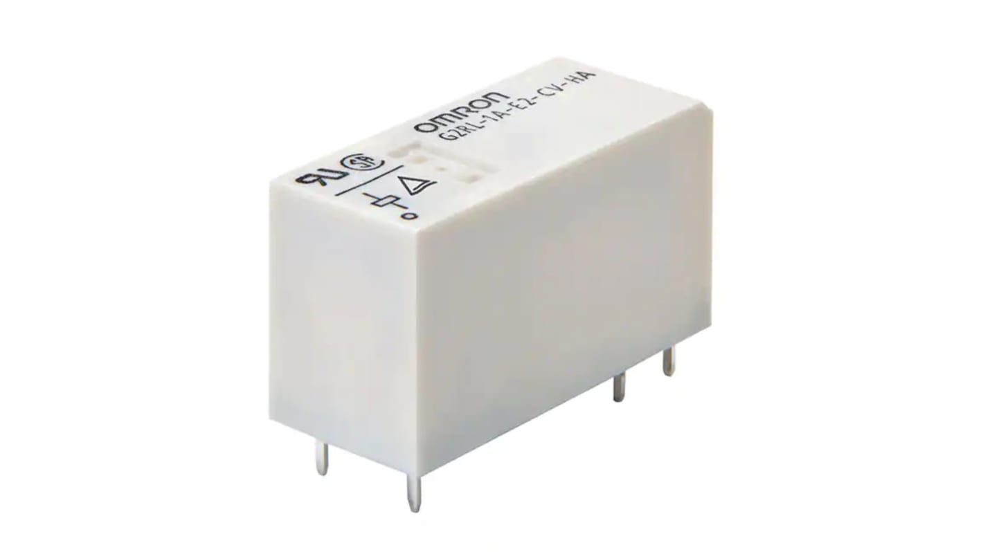 Omron PCB Mount Relay, 24V dc Coil, 23A Switching Current, SPST