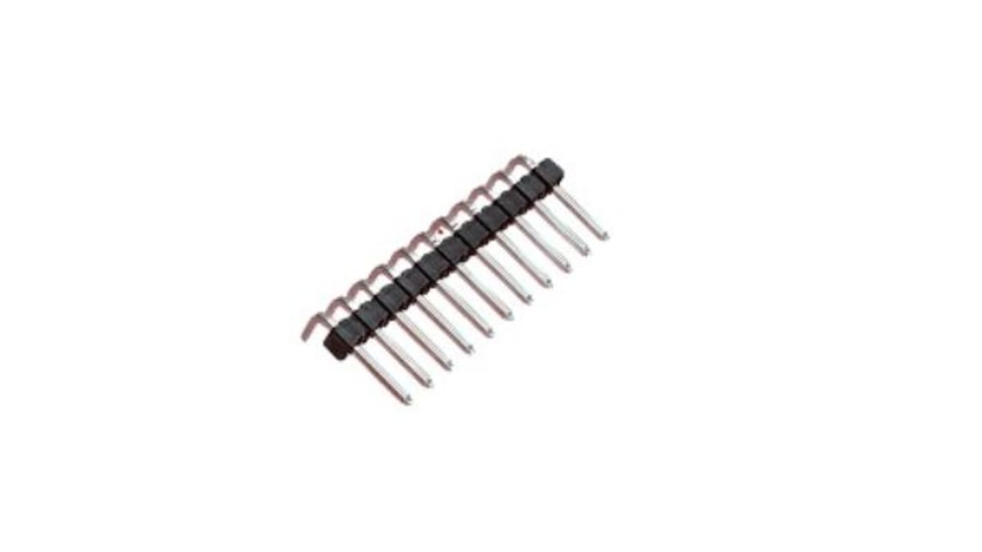 Connettore maschio Molex, 6 vie, 1 fila, passo 2.54mm