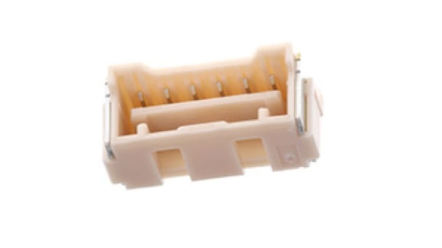Molex Surface Mount PCB Socket, 4-Contact, 1-Row, 2mm Pitch