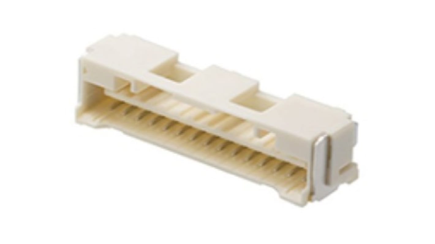 Molex Surface Mount PCB Socket, 6-Contact, 1-Row, 1.5mm Pitch
