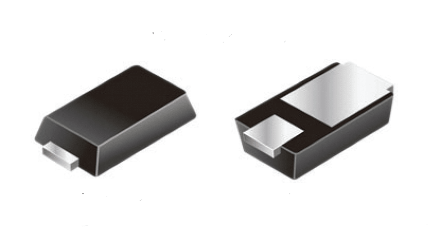 Vishay 100V 2A, Fast Recovery Epitaxial Diode Rectifier & Schottky Diode, MicroSMP VS-2EQH01HM3/H