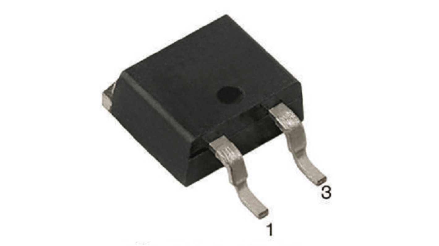 Rectificador y diodo Schottky, VS-E5TX3012S2LHM3, 30A, 1200V, D2PAK, Diodo epitaxial de recuperación rápida