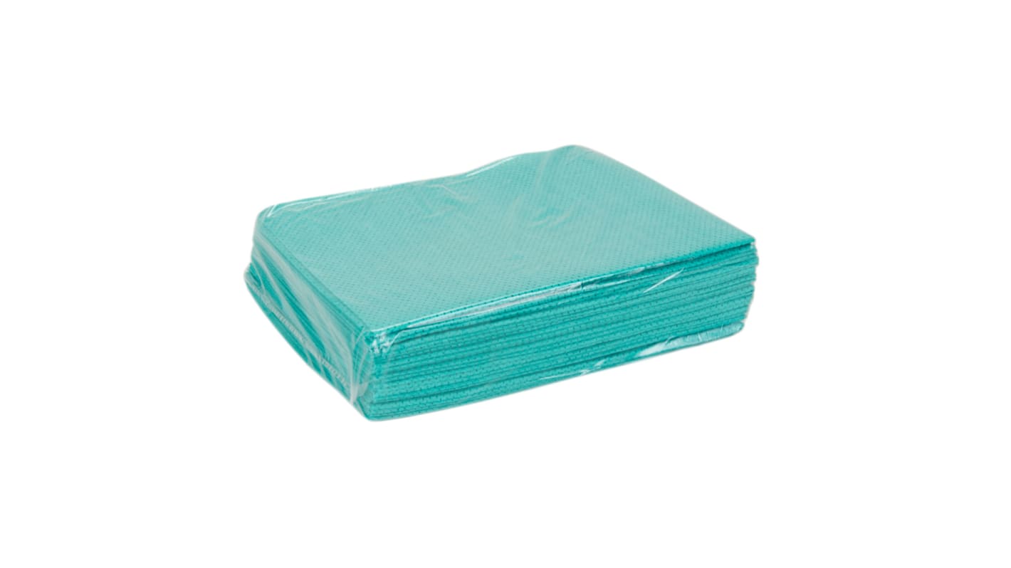 Harrison Wipes Heavy Weight Cloths 75gsm White Polyester Cloths for Cleaning, Degreasing of 25