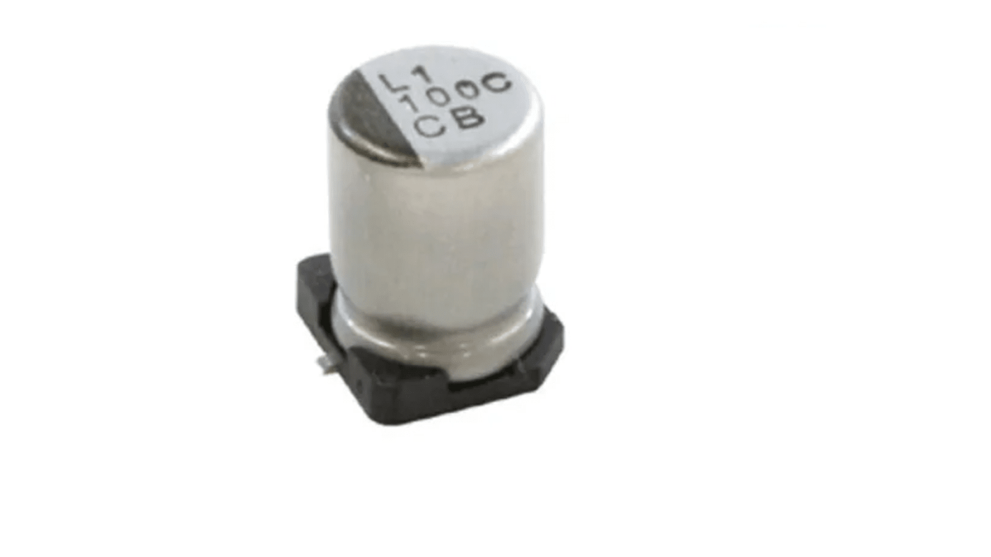 Condensatore Nichicon, serie UCD, 22μF, 35V cc, SMD