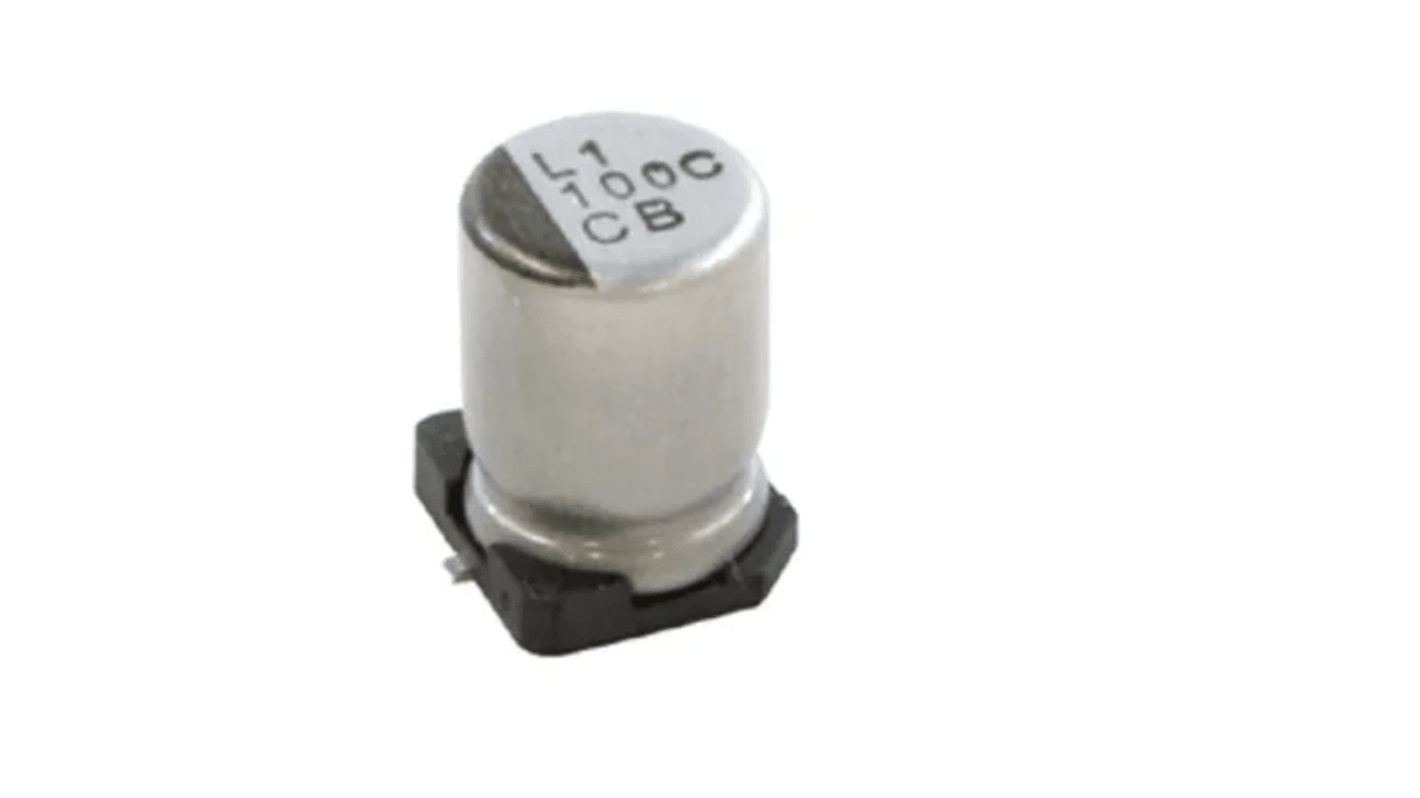 Nichicon 330μF Aluminium Electrolytic Capacitor 100V dc, Surface Mount - UCD2A331MNQ1MS