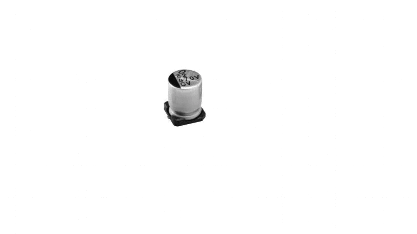 Condensador electrolítico Nichicon, 68μF, 35V dc, mont. SMD, 6.3 x 7.7mm