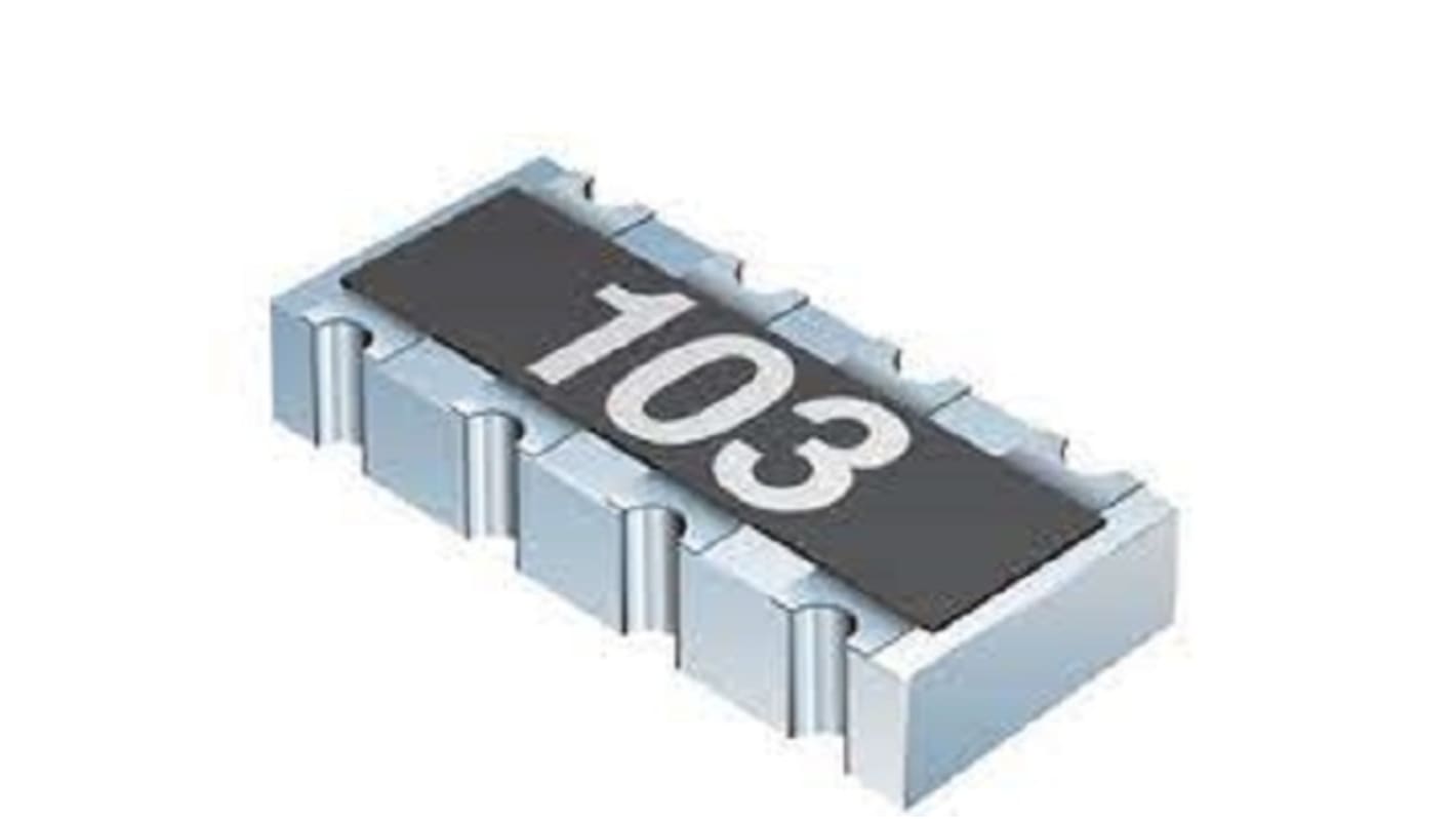 Bourns 1206 (3216M)排阻, 100Ω, 4个电阻, 0.25W