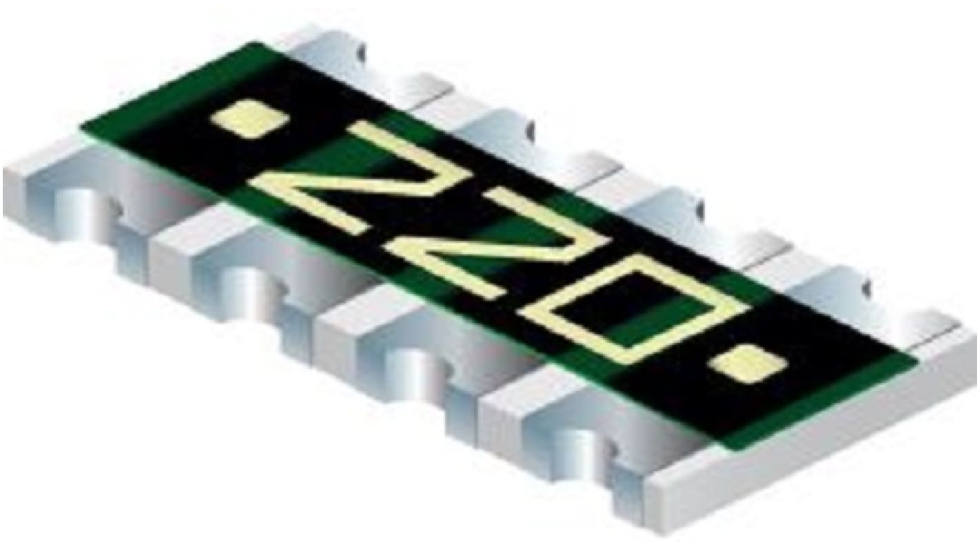 Array di resistenze Bourns 10Ω, 4 resistori, 0.25W, 1206 (3216M)