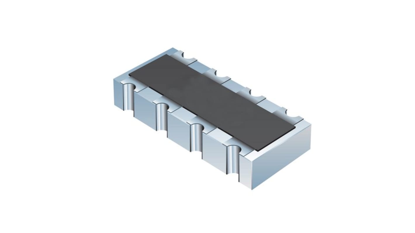 Bourns 4.7kΩ Resistor Array, 4 Resistors, 0.25W total, 1206 (3216M), Convex