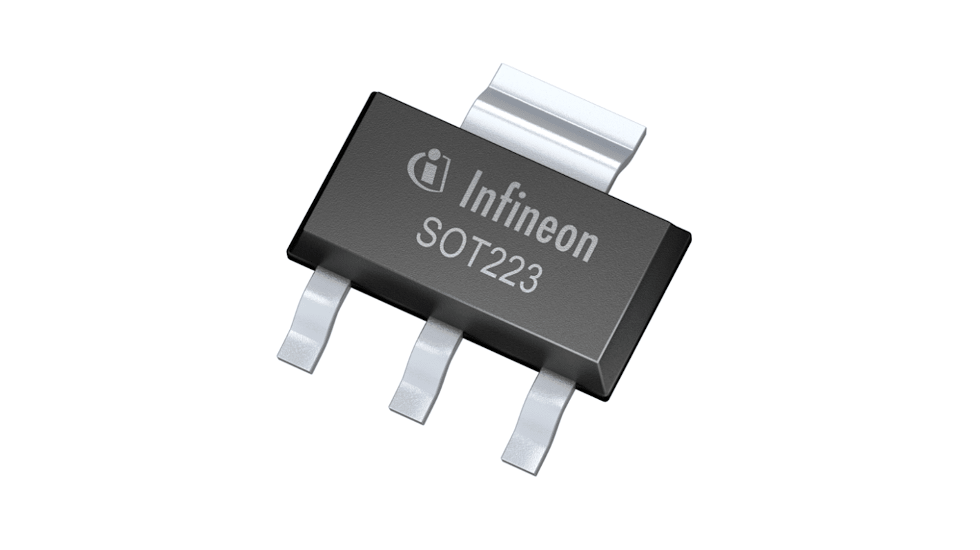 Infineon P-Kanal, SMD MOSFET 60 V / 1,1 A, 3-Pin SOT-223