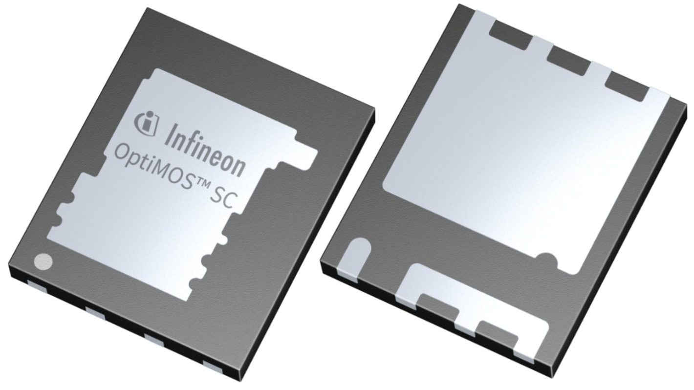 Infineon OptiMOS™ N-Channel MOSFET, 240 A, 60 V, 8-Pin SuperSO8 5 x 6 DSC BSC014N06NSSCATMA1