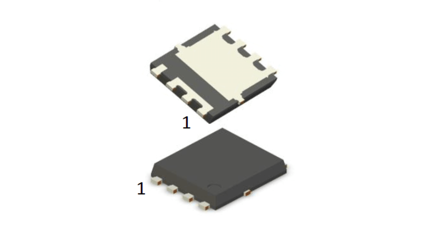 N-Channel MOSFET Transistor, 60 A, 20 V, 8-Pin SuperSO8 5 x 6 Infineon IAUC60N04S6N044ATMA1