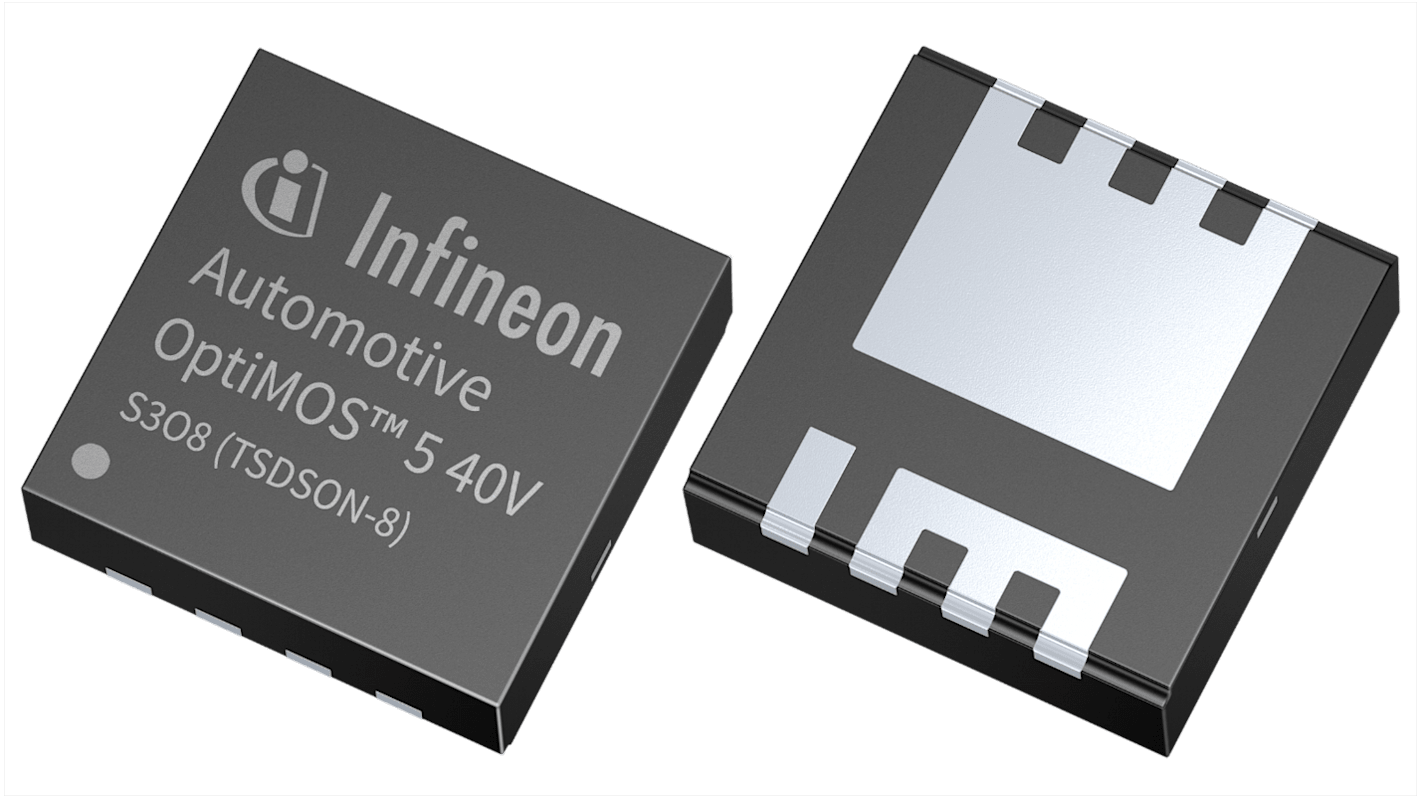 Infineon Nチャンネル MOSFETトランジスタ16 V 40 A 表面実装 パッケージSuperSO8 5 x 6 8 ピン