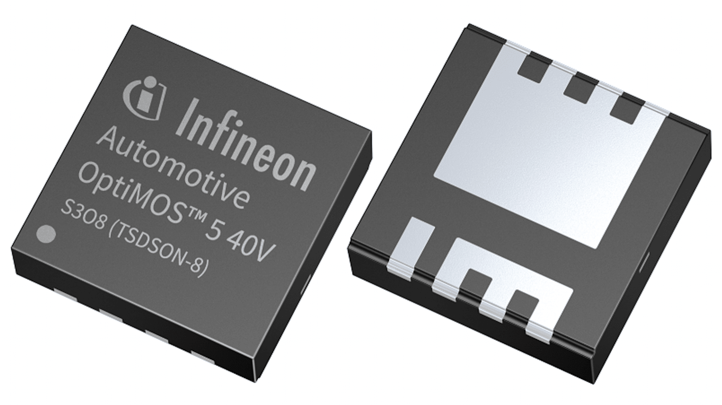Infineon N-Channel MOSFET Transistor, 14 A, 40 V, 8-Pin SuperSO8 5 x 6 IPZ40N04S5L2R8ATMA1