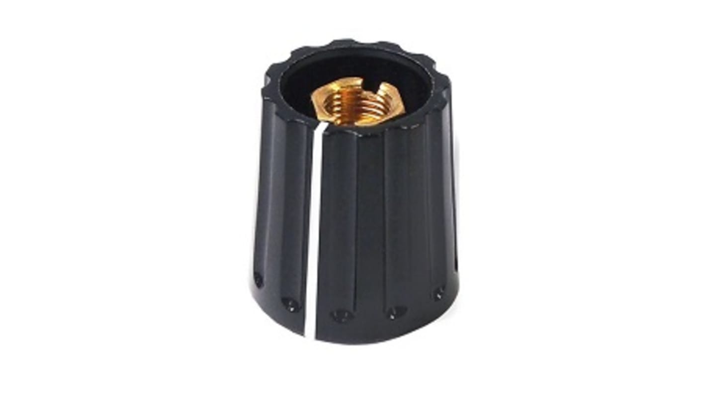 Elma ノブ, 6.35mm, ラウンドシャフト軸 直径:14.5mm