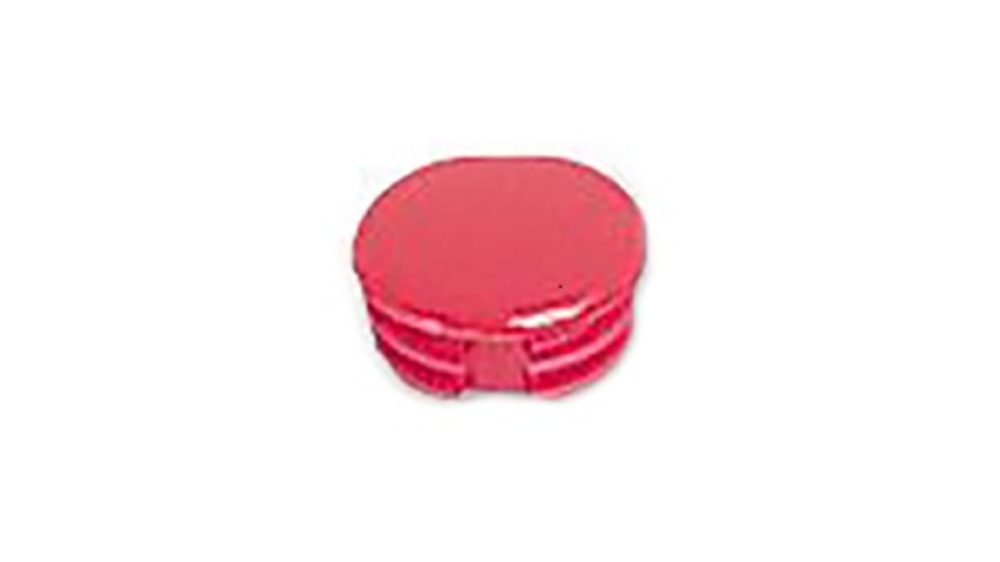 Elma 10mm Red Potentiometer Knob Cap, 040-1030