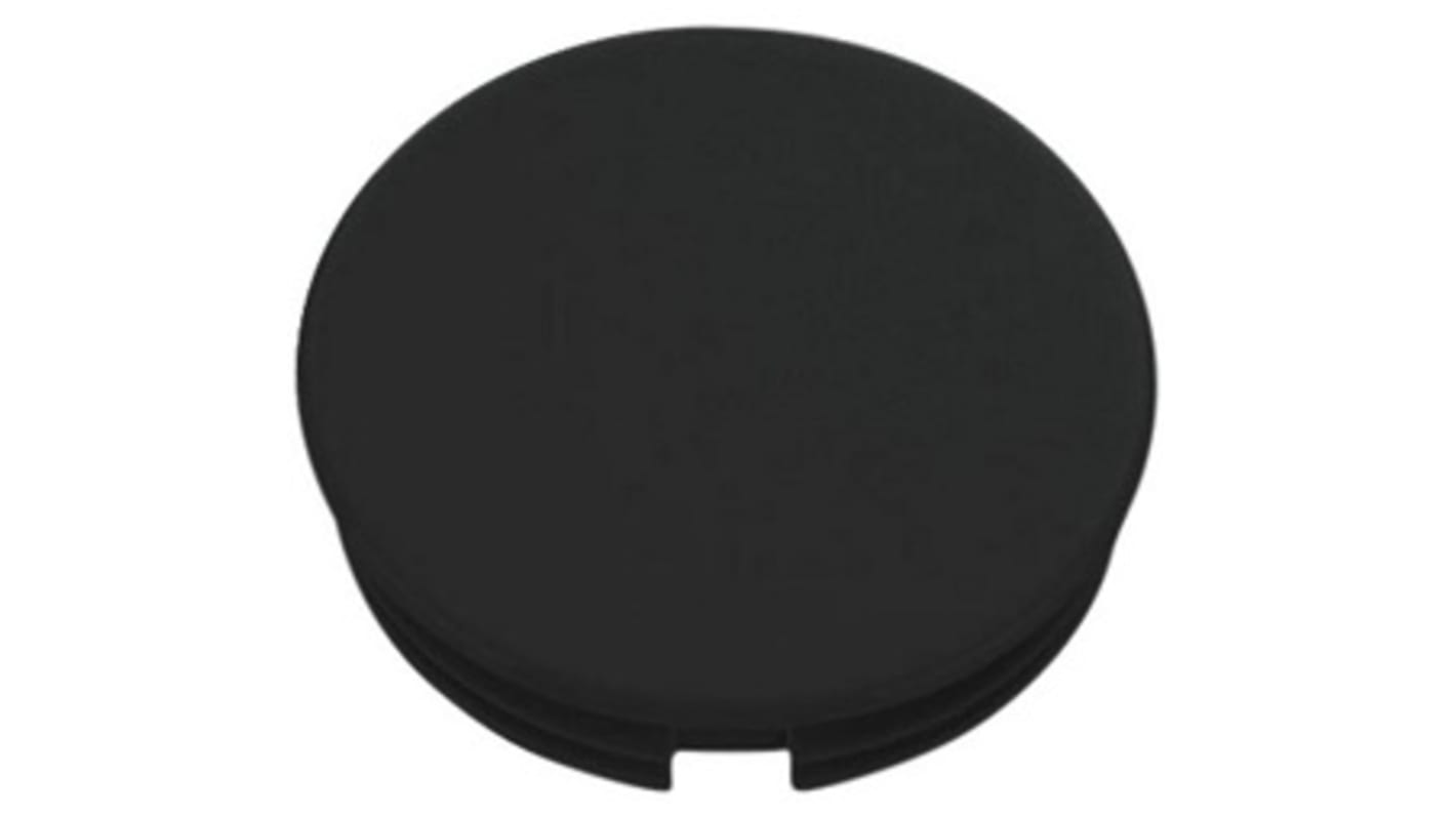 Elma 21mm Black Potentiometer Knob Cap, 040-4025