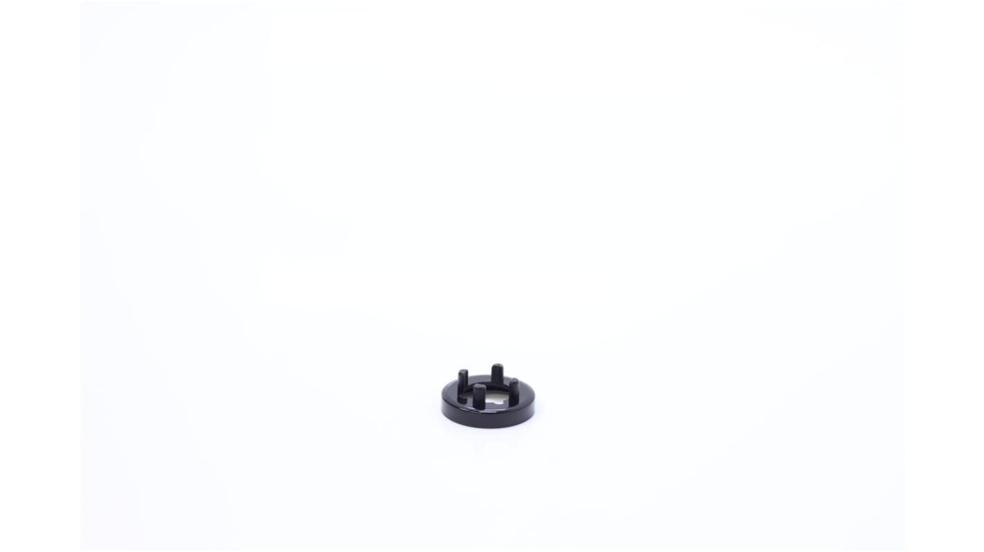 Elma 10mm Black Collet Knob Nut Cover, 044-2025