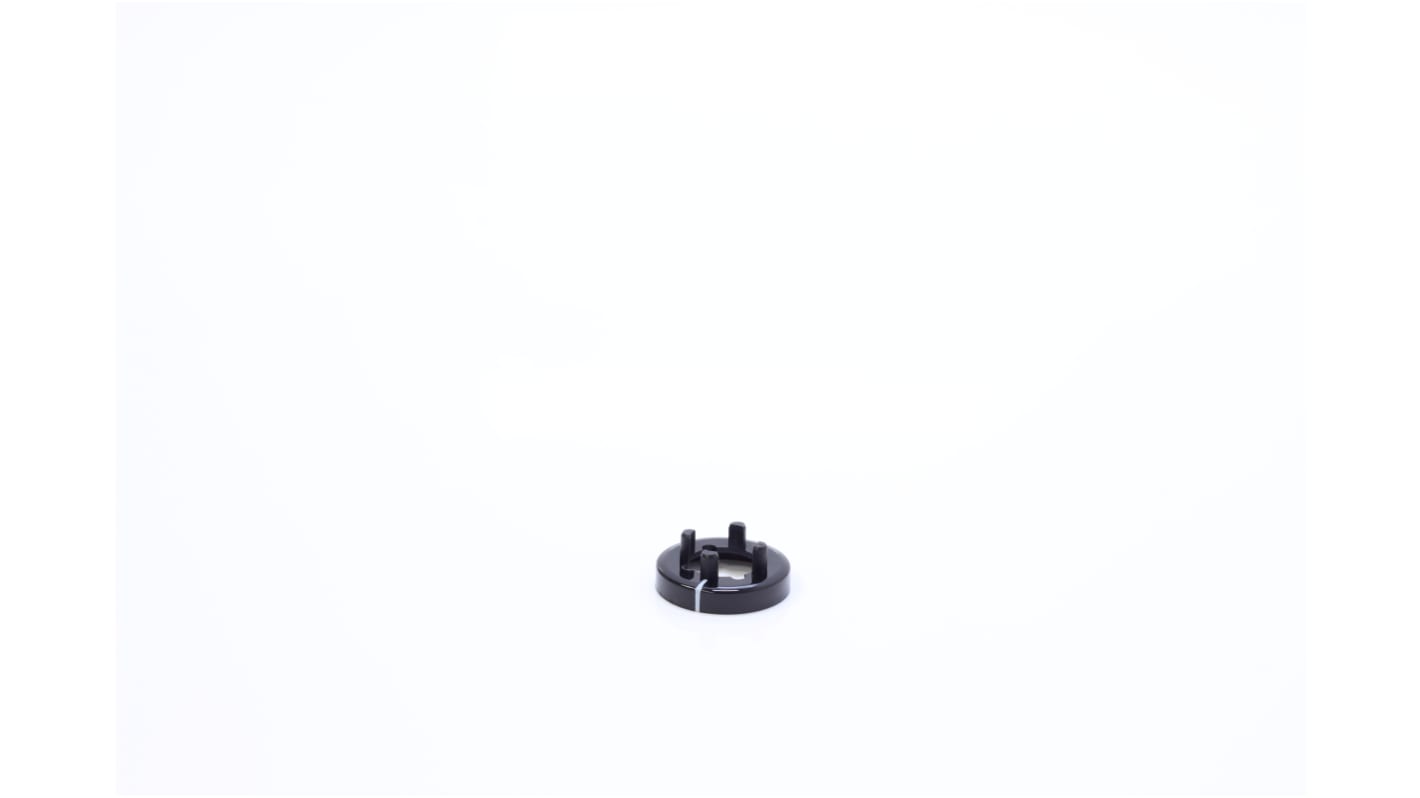 Elma 14.5mm Black Collet Knob Nut Cover, 044-3220