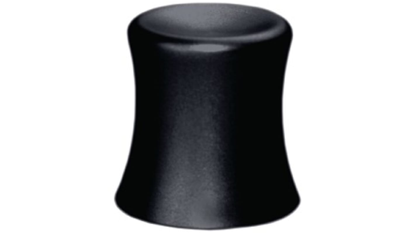 Elma 18mm Black Potentiometer Knob for 6mm Shaft D Shaped, K1-SH-B60