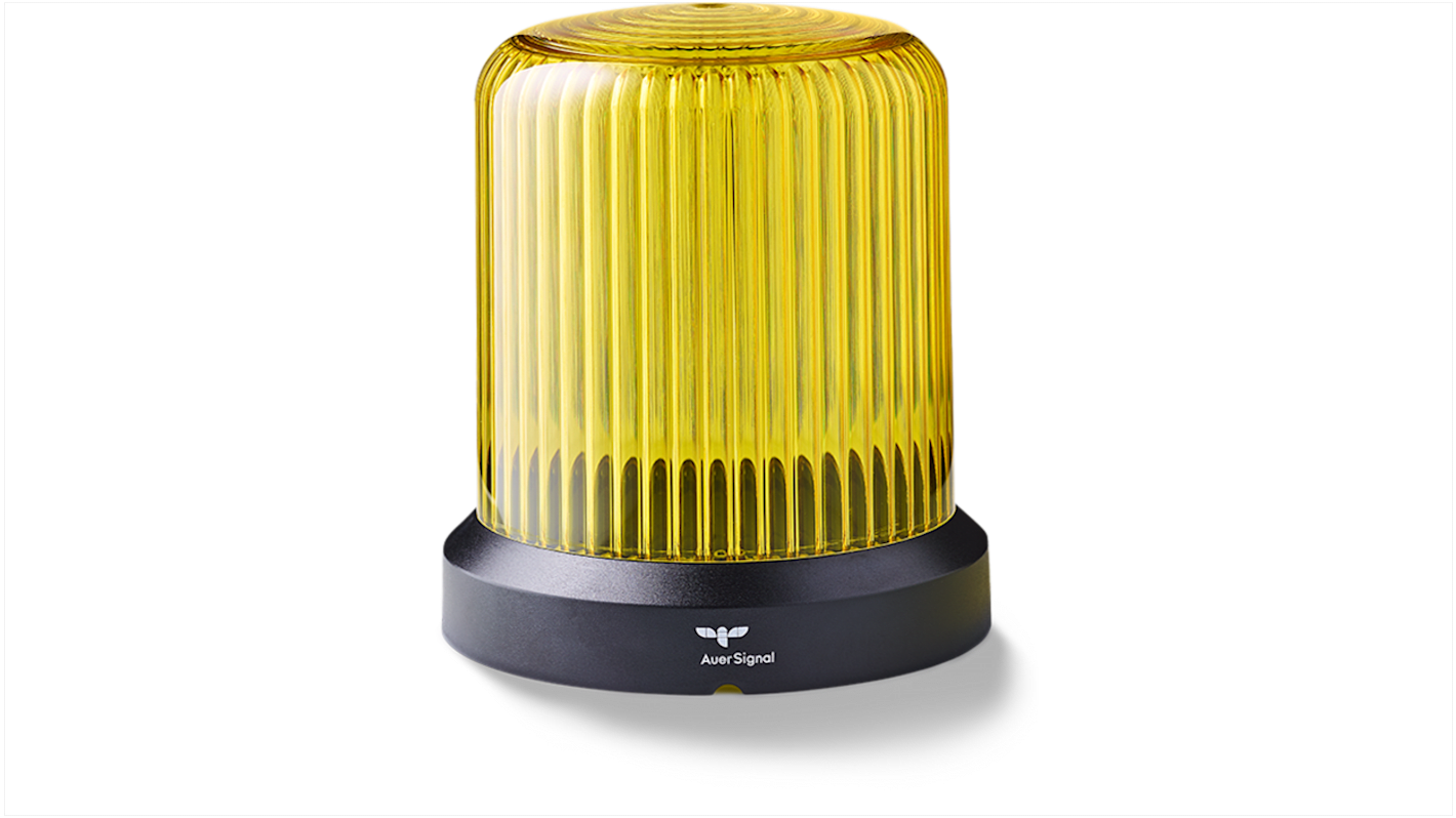 AUER Signal RDC, LED Dauer LED-Signalleuchte Gelb, 24 V AC/DC, Ø 110mm