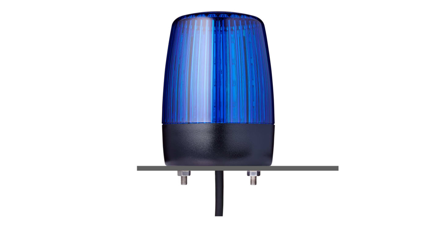 Balise à LED clignotante à LED Bleu AUER Signal série PCH, 230/240 V