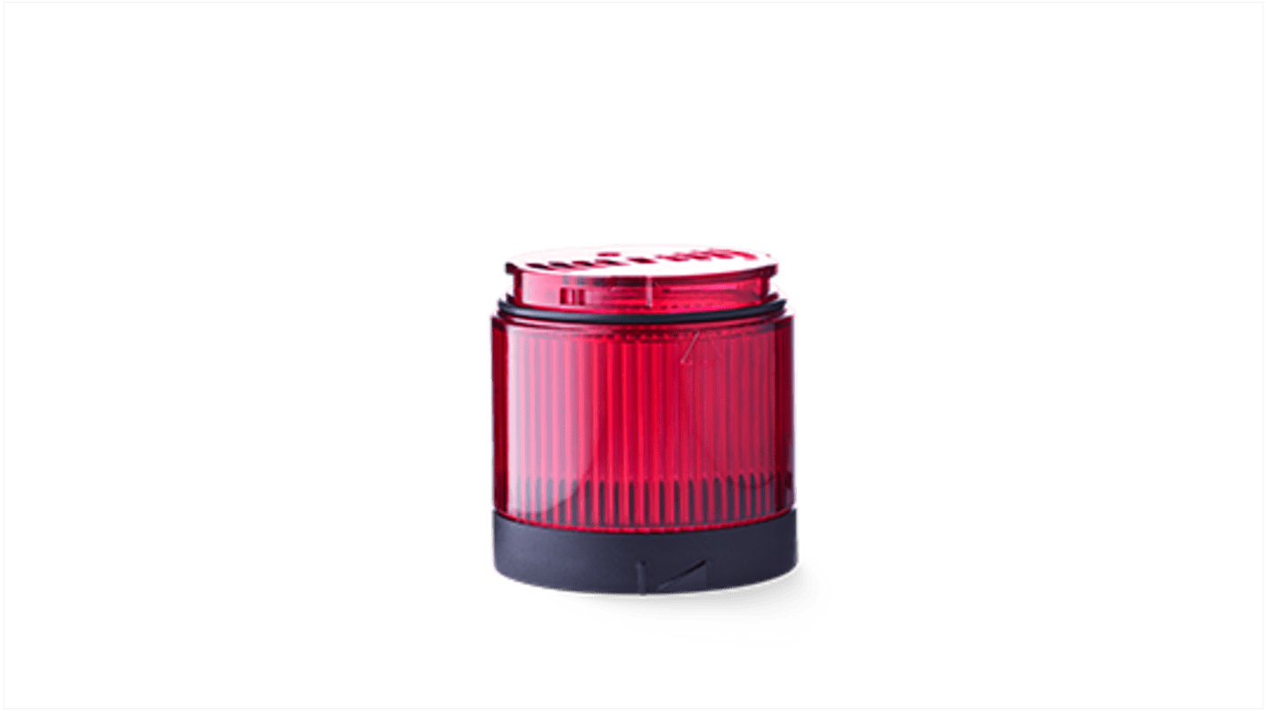 Módulo luminoso AUER Signal PC7DF Estroboscópica doble, Intermitente, Fija, Estroboscópica, LED, Magenta, Ø 70mm, alim.