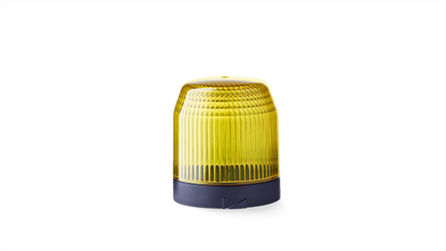 Módulo luminoso superior AUER Signal PC7DFB Luz estroboscópica múltiple, LED, Amarillo, Ø 70mm, alim. 24 VCA/VCC