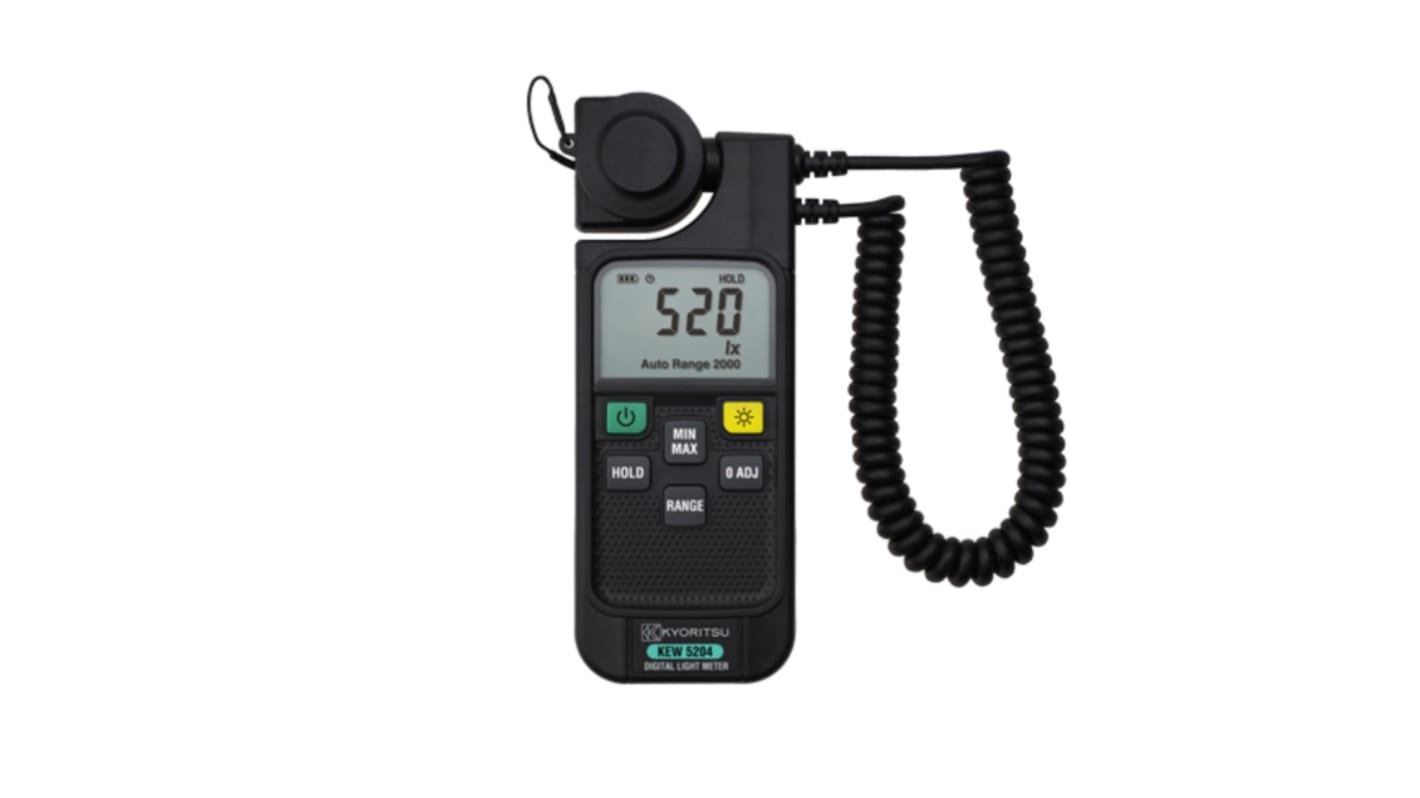 KEW 5204 | 共立電気計器 照度計 精度 0.1 % シリコンフォト KEW 5204 | 共立電気計器 照度計 精度 0.1 % シリコンフォト