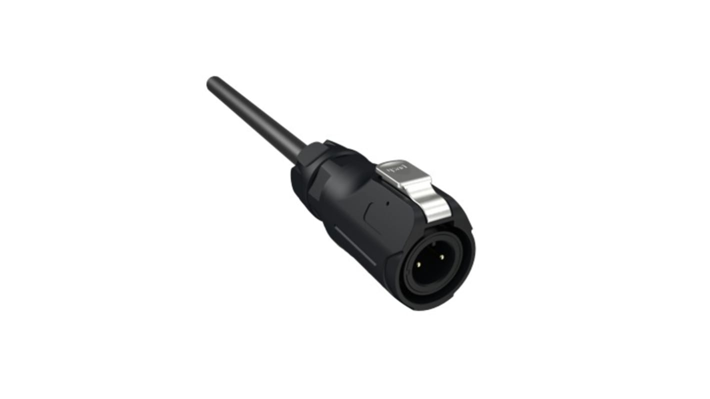 Amphenol Communications Solutions Straight Male M12 to Unterminated Sensor Actuator Cable, 1m