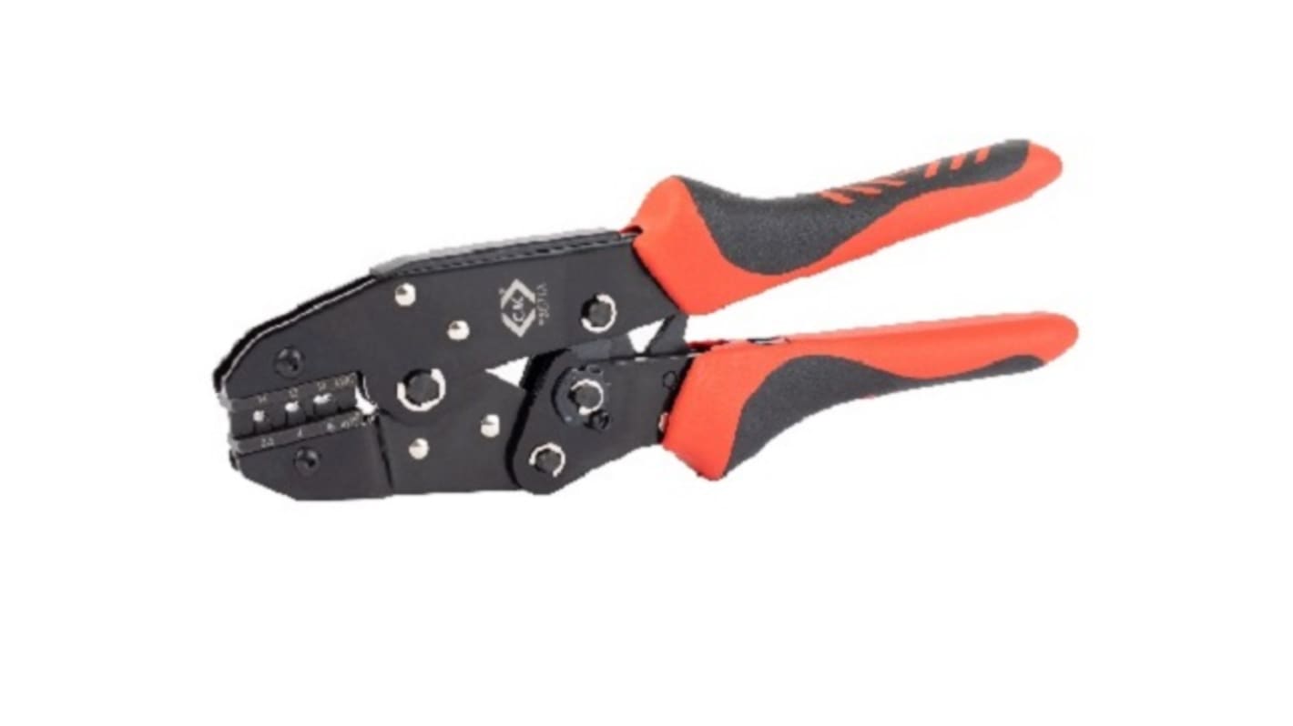 CK Ratchet Crimping Pliers Hand Crimp Tool for MC3 Solar Connector Contacts, MC4 Solar Connector Contacts