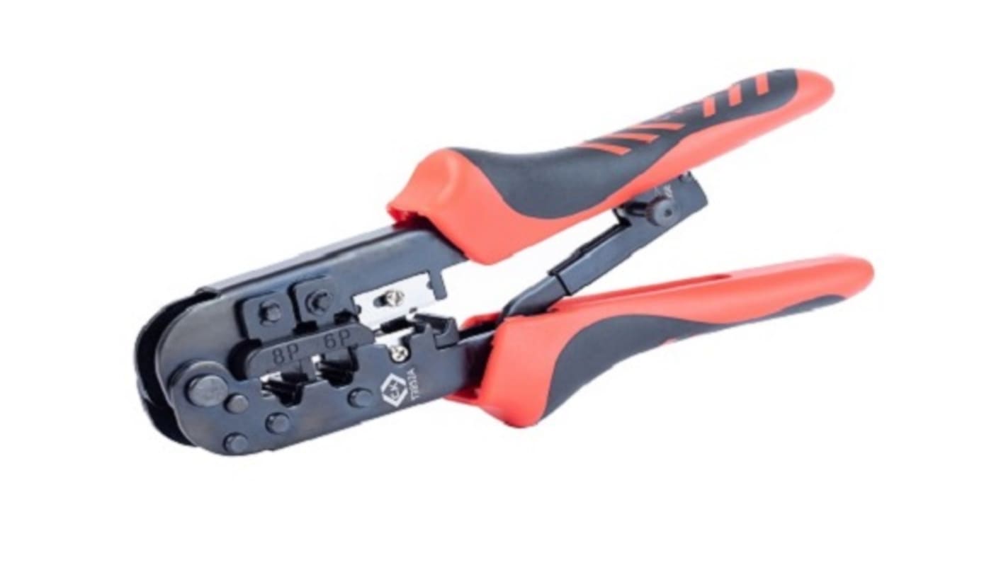 Pinza crimpatrice CK, Connettori RJ11, connettori RJ12, connettori RJ45