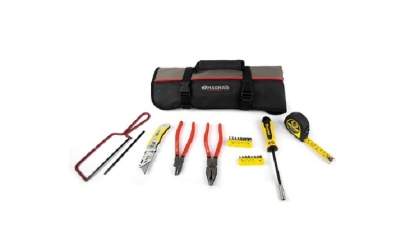 CK 8 Piece Electrician's Tool Kit Tool Kit with Roll